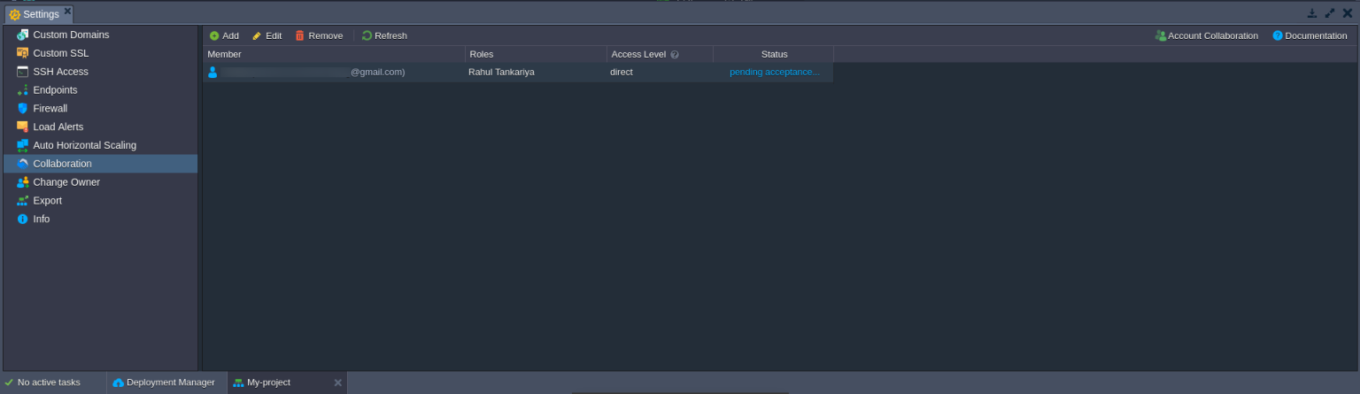 Deploy Apps via UI, SSH, CLI & API | AccuWeb.Cloud Guide