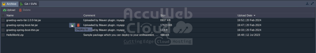 Manual Deployment