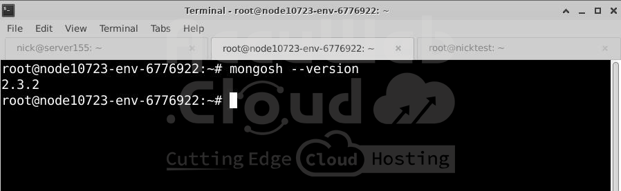 Check Version of MongoDB Check Version of MongoDB