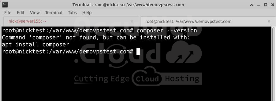 Check Composer Installation Check Composer Installation