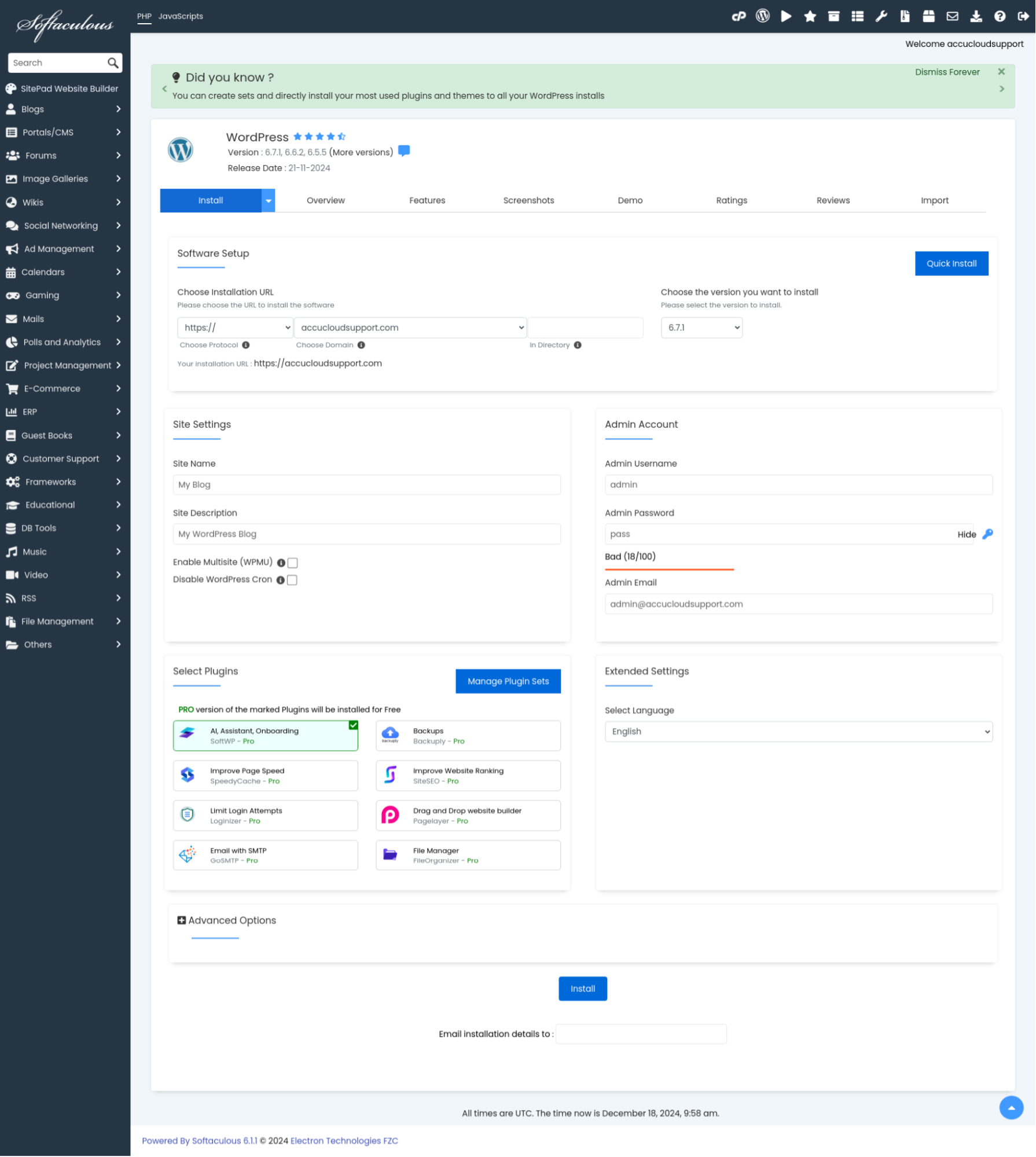 Choose WordPress Choose WordPress
