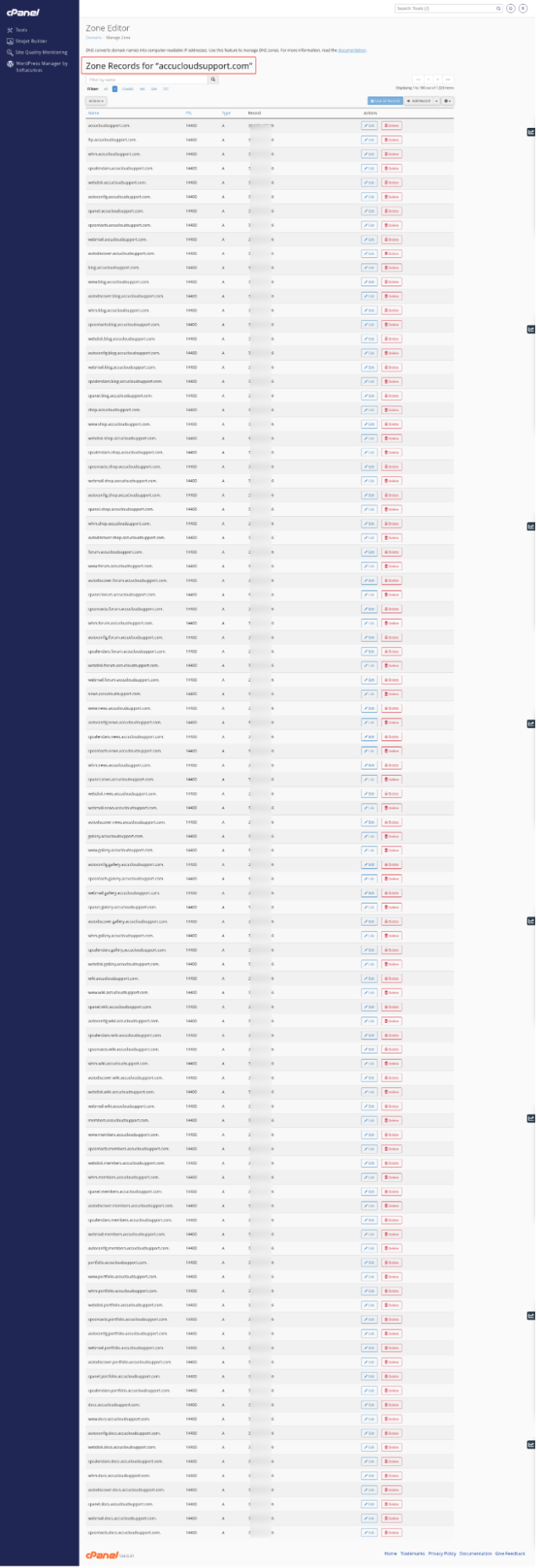 DNS Settings DNS Settings