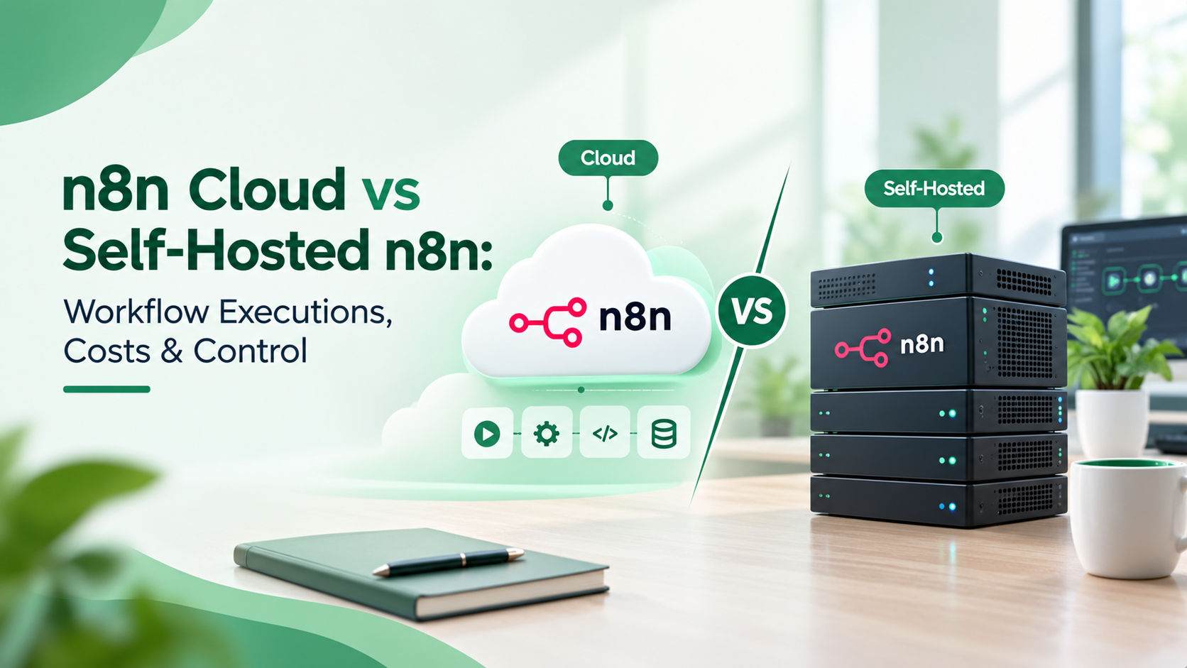 n8n Cloud vs Self-Hosted