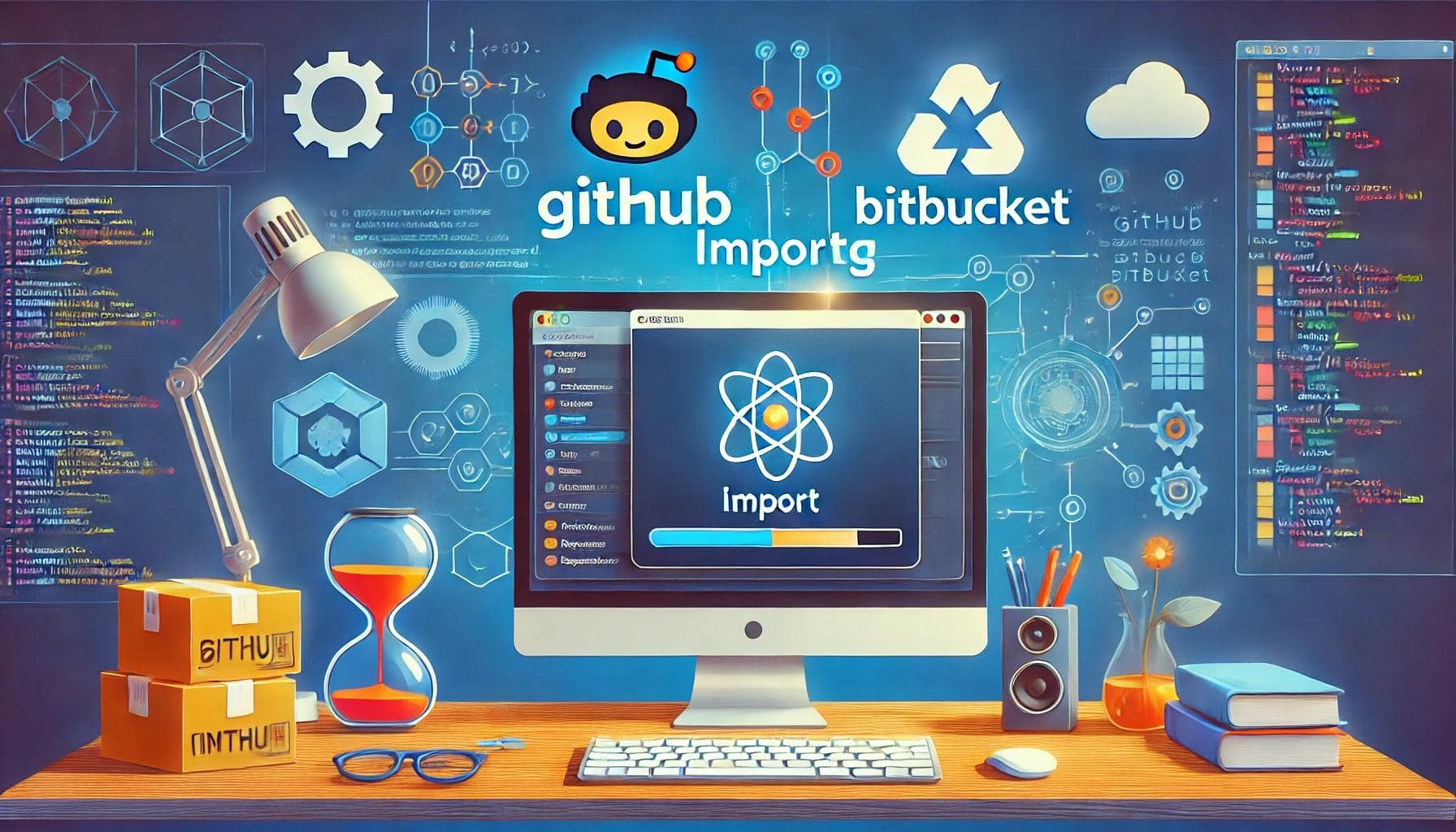 Import Project from GitHub/Bitbuckets