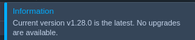 Information - Current Version Information - Current Version