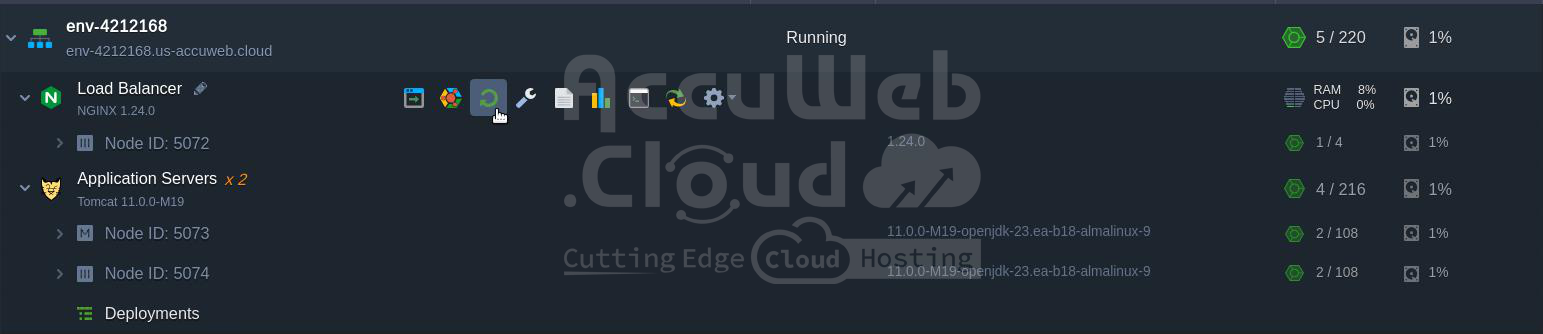 Restart the NGINX server Restart the NGINX server