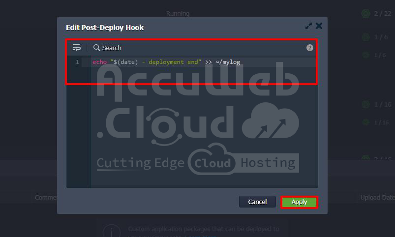 Exit command Exit command