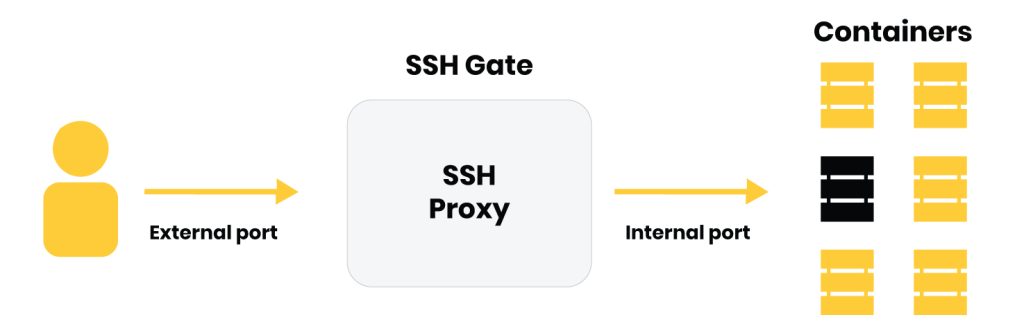 SSH gate | Access and manage overview with AccuWeb.Cloud