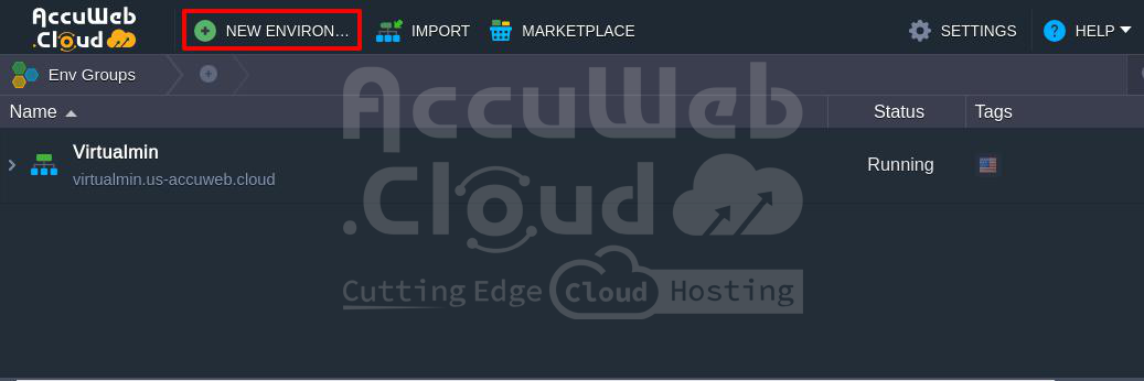 Create a new VPS Create a new VPS