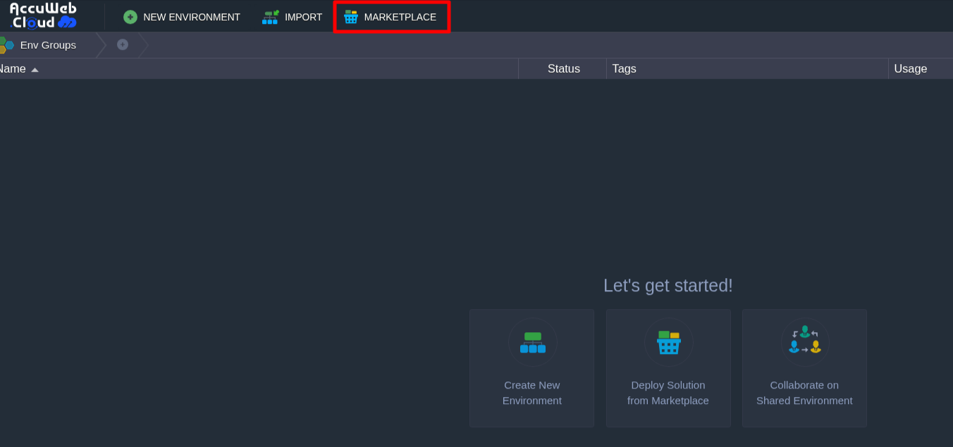 Go To Marketplace Go To Marketplace