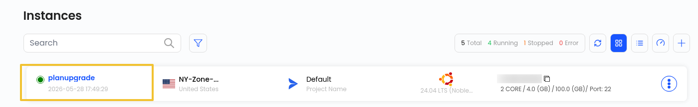 connect with SSH